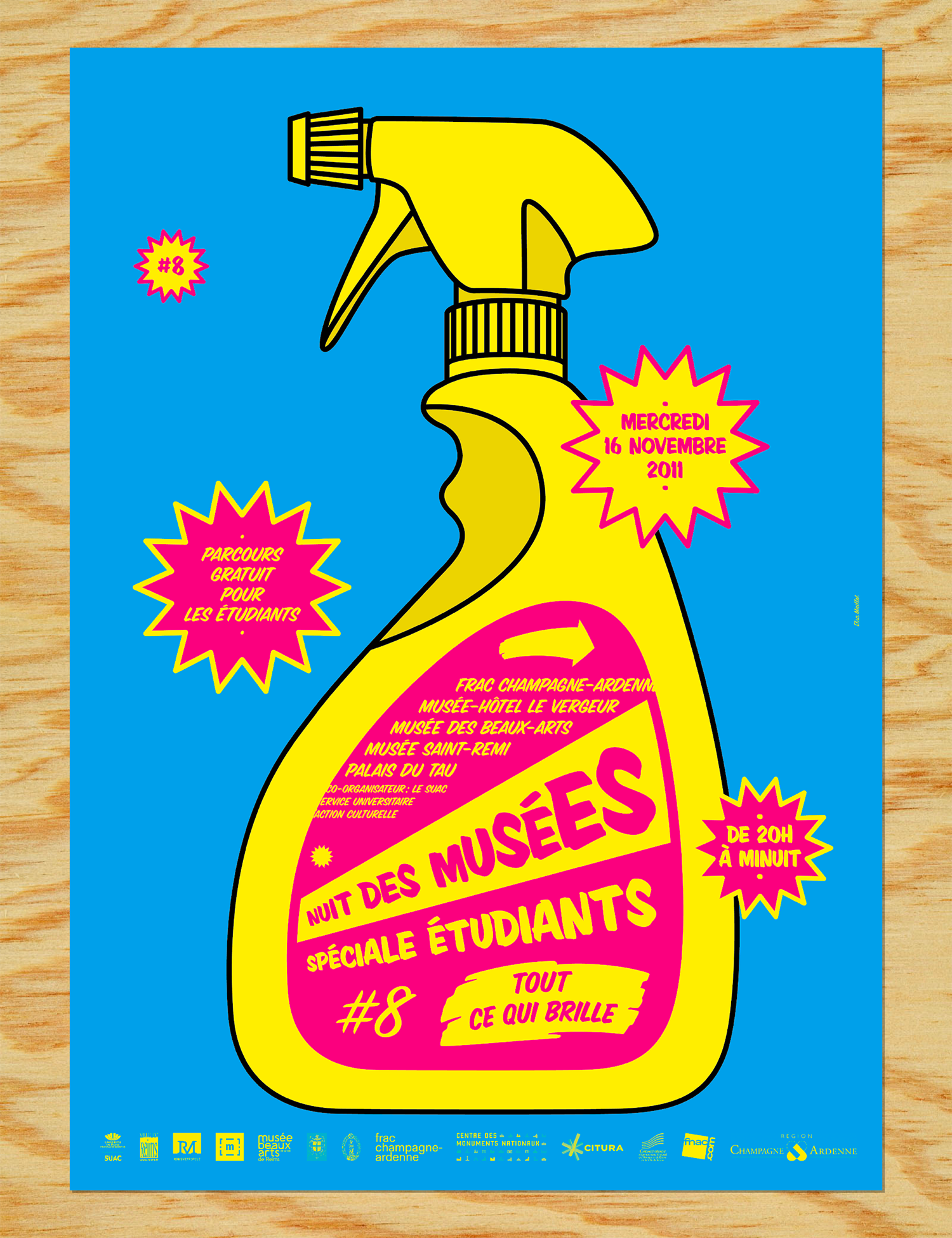 affiche nuit des musées