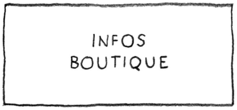 infos boutique